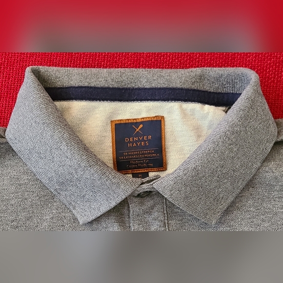 Denver Hayes Men's Stretch Polo - Classic Fit (wore once) - Picture 4 of 4